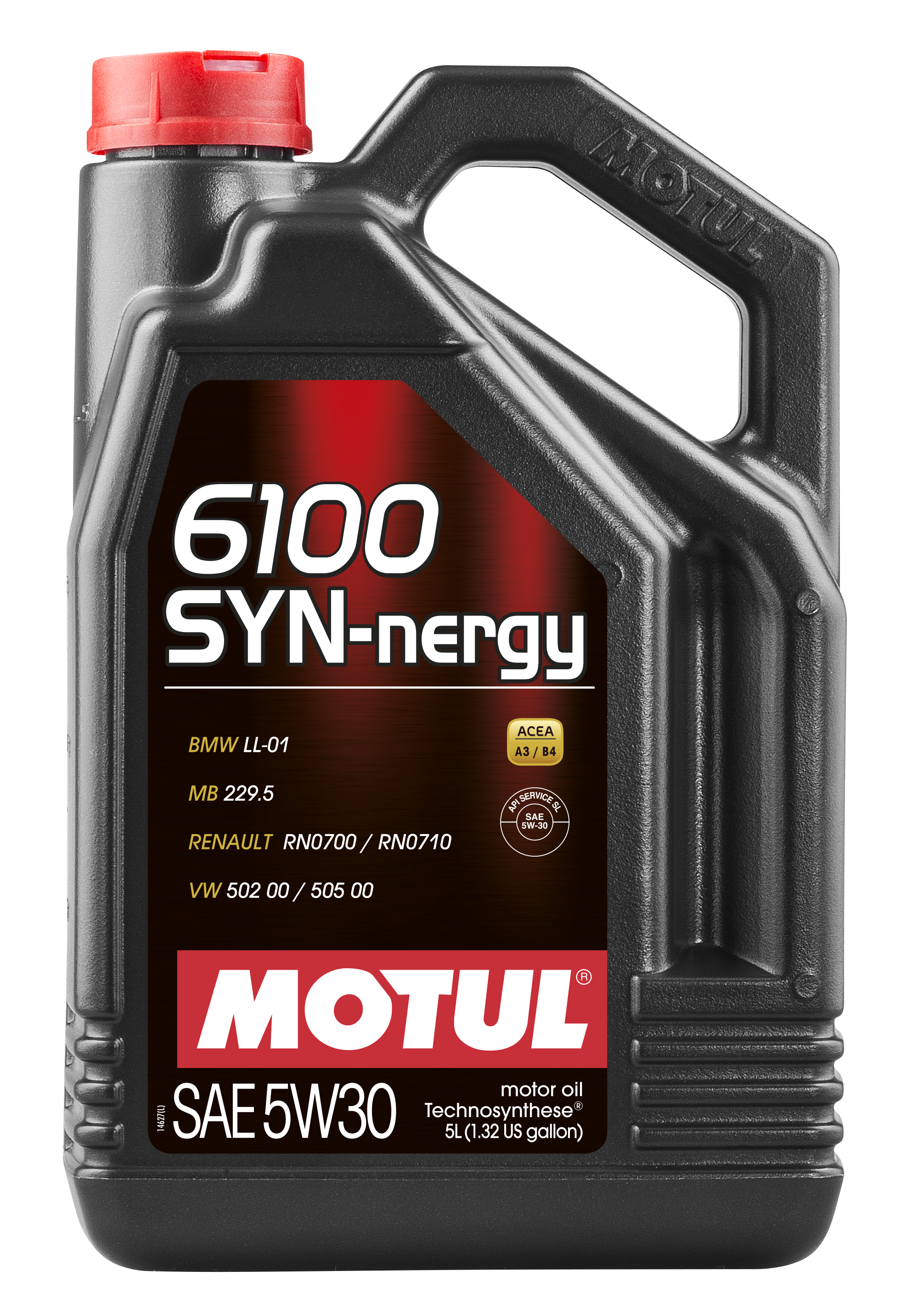 MOTUL 6100 SYN-NERGY 5W30 - 5L - Technosynthese Oil
